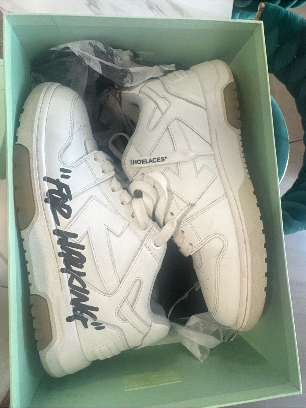 Off White Men's Out Of Office For Walking Sneakers
